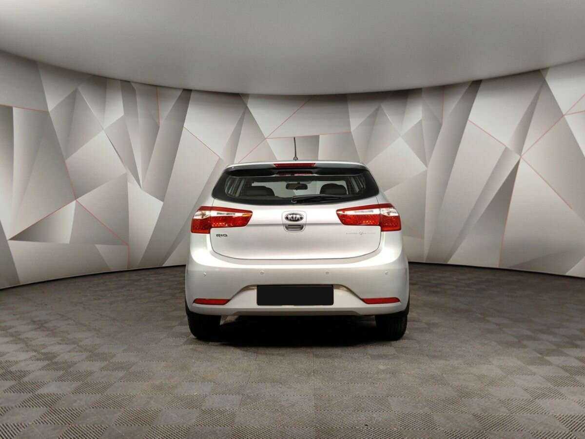 Kia Rio 5-speed, 2014 Фото №8
