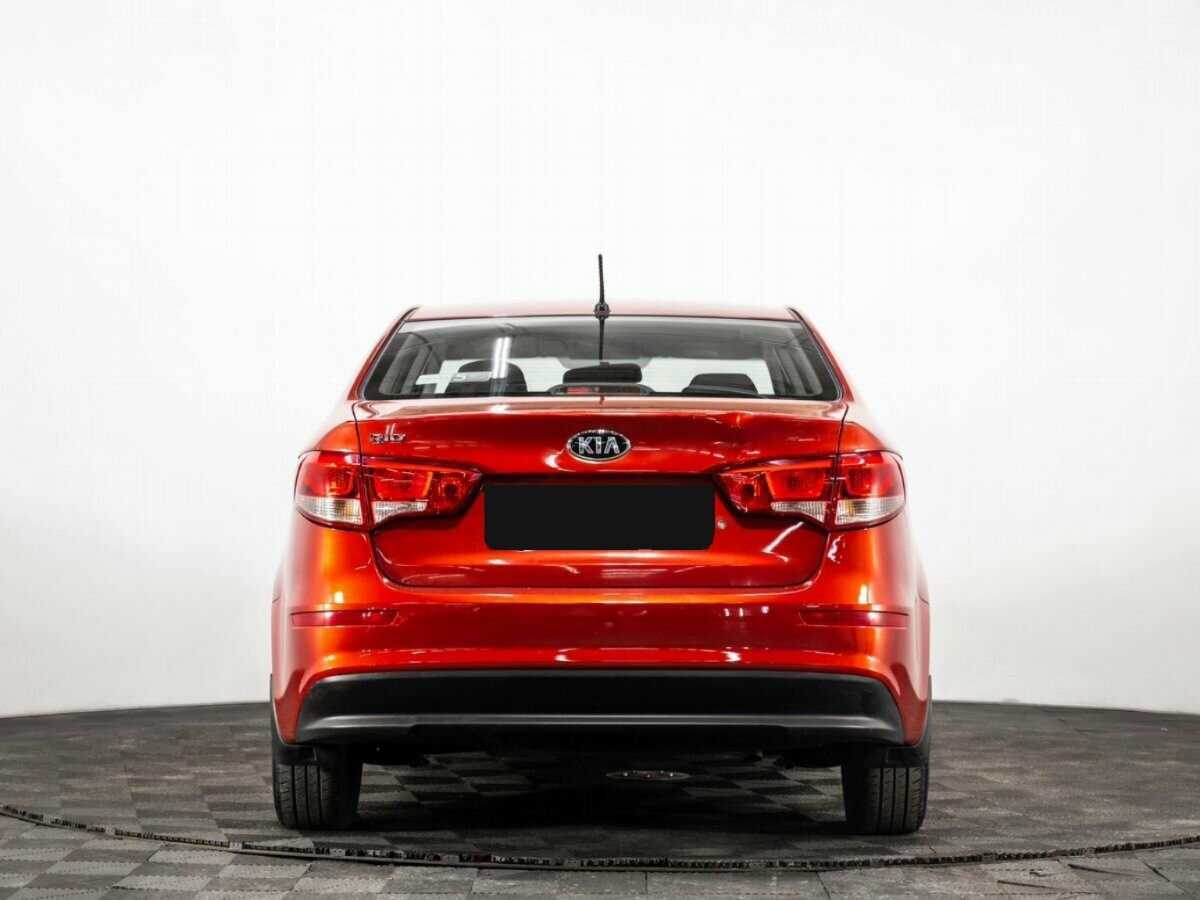 Kia Rio, 2016 Фото №5