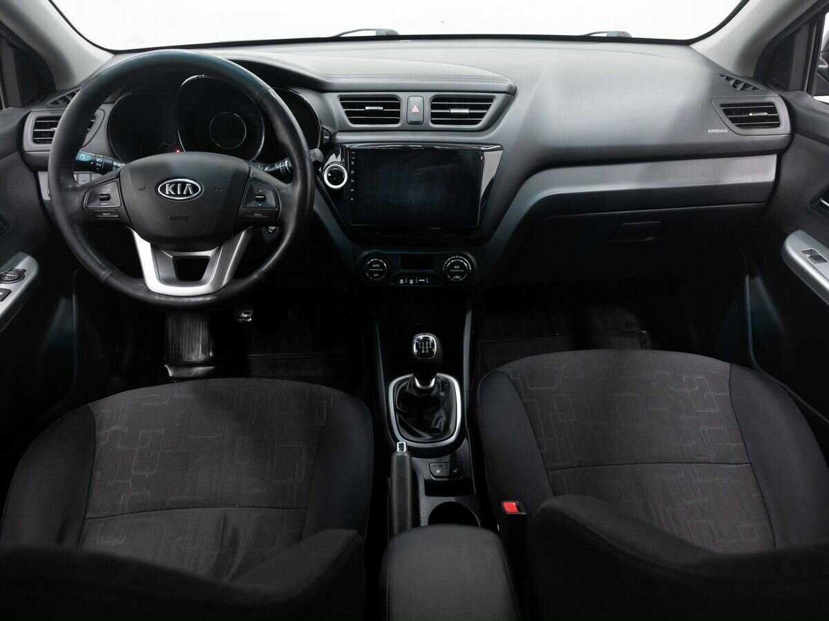 Kia Rio 5-speed, 2012 Фото №14