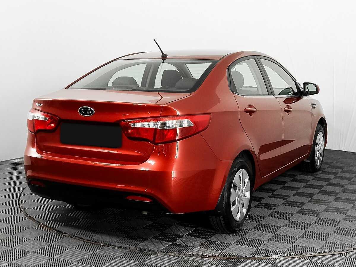 Kia Rio, 2012 Фото №4