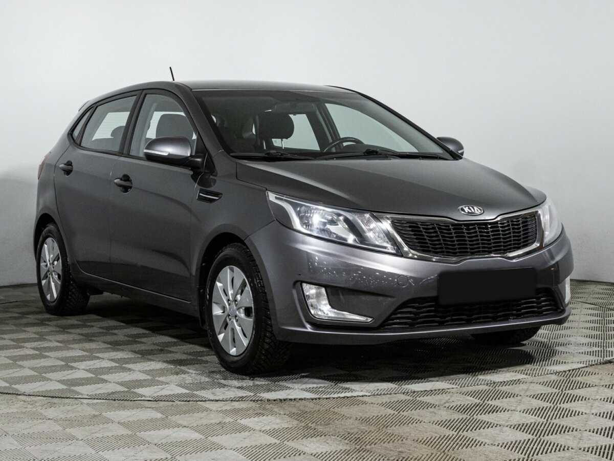 Kia Rio 5-speed, 2013 Фото №3